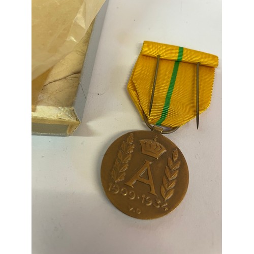 223 - Boxed Veterans Medal