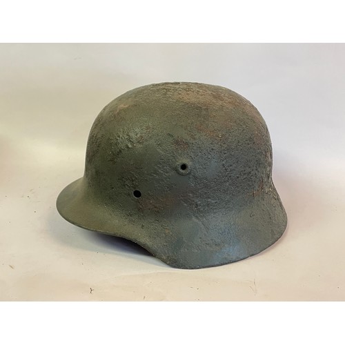 232 - German Military Helmet Shell.