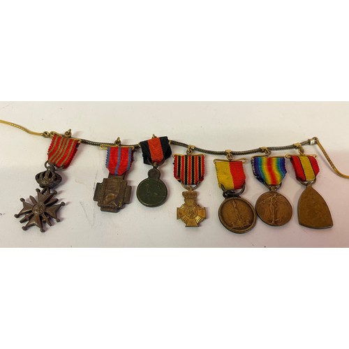 240 - Group Of Miniature Medals