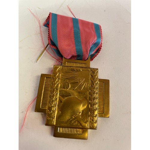 247 - Continental Military Medal With Ribbon.