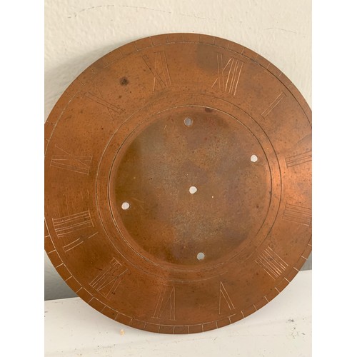 152 - Etched Copper Clock Face
13 cms diameter