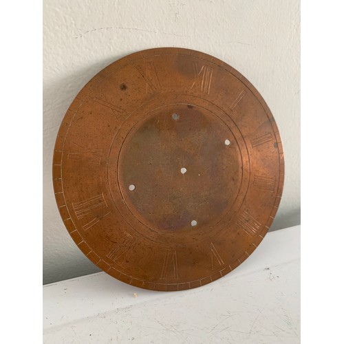 152 - Etched Copper Clock Face
13 cms diameter