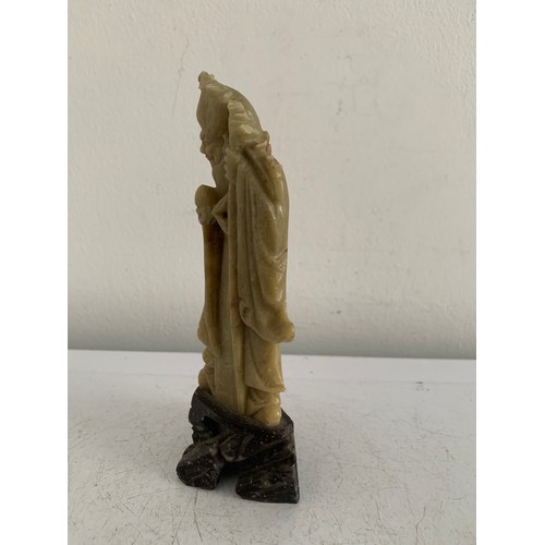 178 - Vintage Jadeite Statue Of Confucius
14.5 cms h