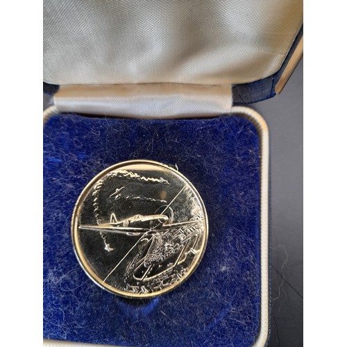 295 - 50th anniversary of the Battle of Britain commemorative coin