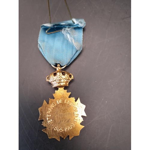 296 - WW2 medal for deserving citizens of Ghent