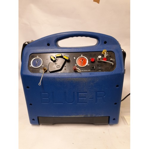 470 - BLUE-R OIL FREE PORTABLE REFRIDGERANT RECOVERY UNIT. (Untested)