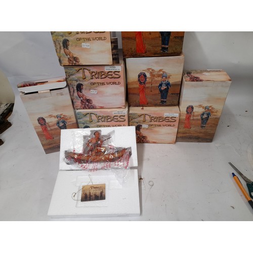 475 - 8 x Boxed N.O.S. Tribes of the World