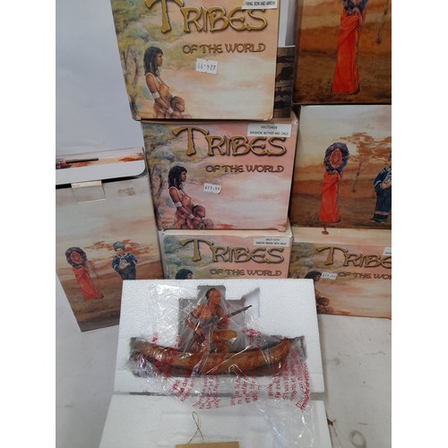 475 - 8 x Boxed N.O.S. Tribes of the World