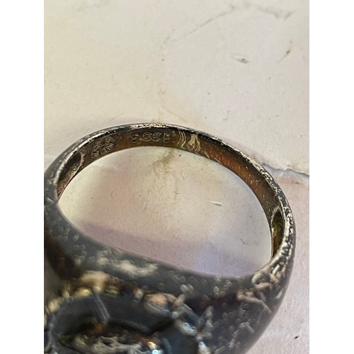 319A - German Wound Ring.