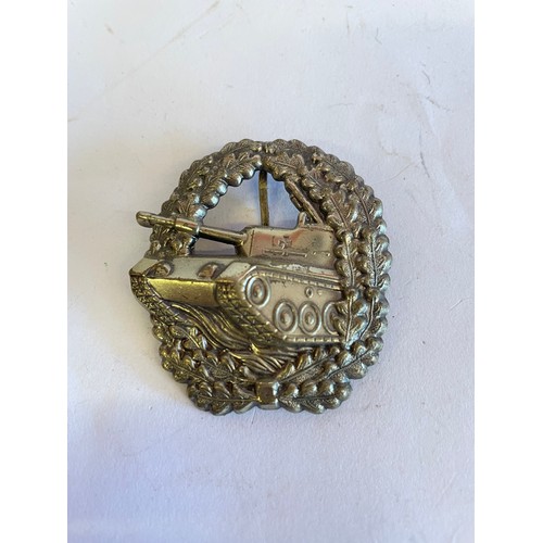 467 - German Panzertruppe  Cap Badge