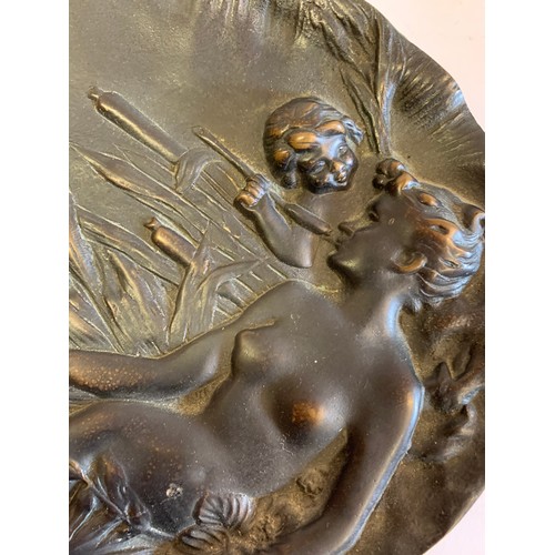 201 - Antique Art Nouveau Bronze Plate
30 x 20 cms