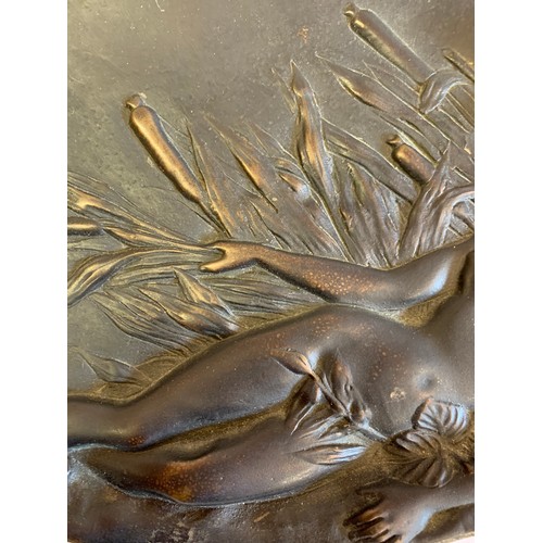 201 - Antique Art Nouveau Bronze Plate
30 x 20 cms