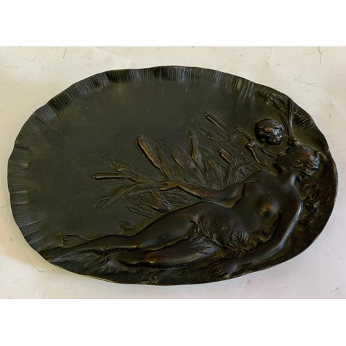 201 - Antique Art Nouveau Bronze Plate
30 x 20 cms