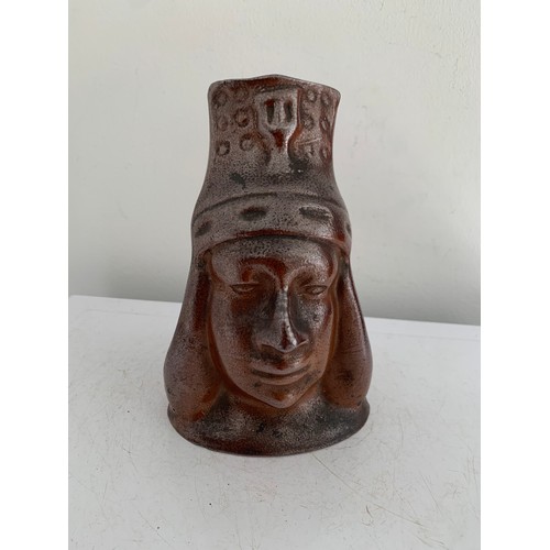 103 - Vintage Head Shaped Stone Style Vase From Paris
12 x 10 x 18 cms h