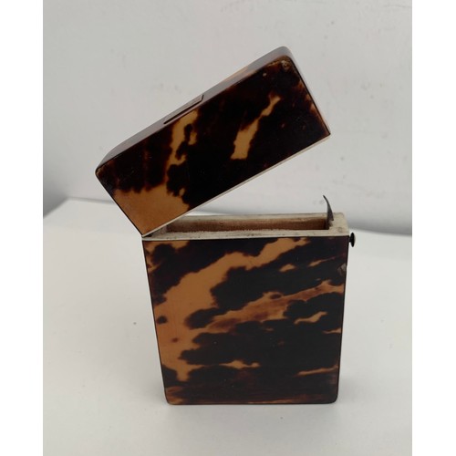 117 - 19thC Tortoiseshell Card Case
6 x 9 cms