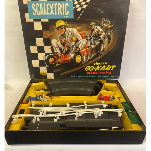 305 - Vintage Scalextric Electric Go - Kart Set  A/F