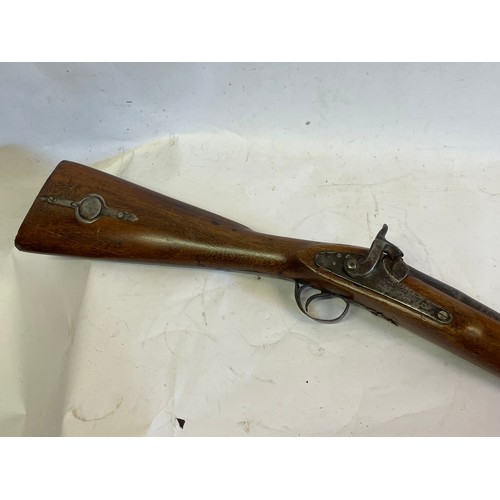 272 - Antique Percussion Cap Rifle. 140 cms