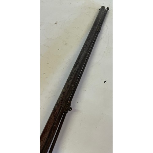 272 - Antique Percussion Cap Rifle. 140 cms