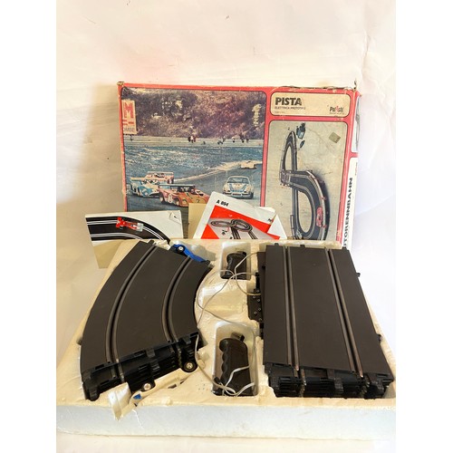 306 - Vintage Boxed Italian Pista Electrica Prototipo Made In Italy  Autorennbahn Elektrische Car Track.