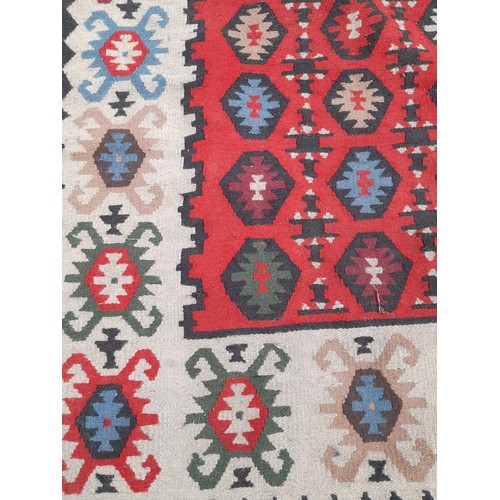 77 - Decorative Kiilim Rug , 270cm x 155cm