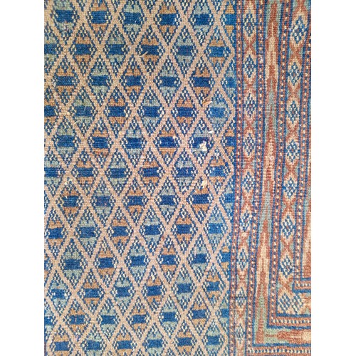 84 - Large Brown Ground Handmade Carpet, 384cm x 286cm