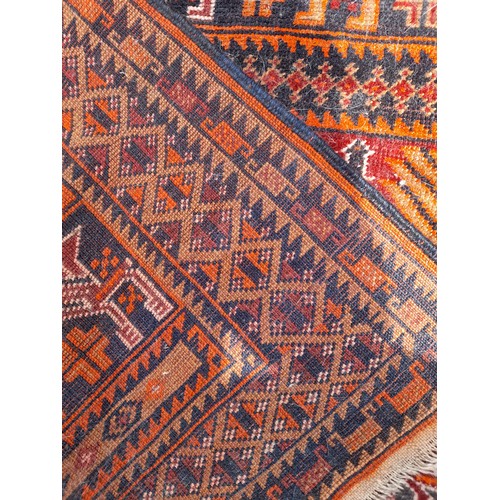 86 - Decorative  Ground Rug 127cm x 90cm