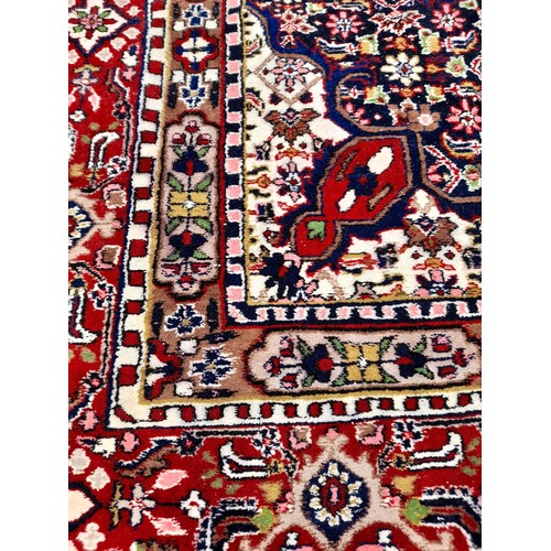 70 - HUGE, Red Ground Handmade Carpet, 420cm x 294cm