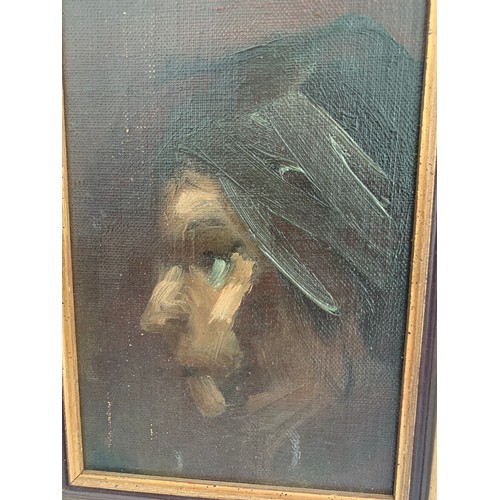 246 - Vintage Oil On Board Portrait Of A Lady By Belgian Artist MARTHE de SPIEGELEIRS 1897 - 1991
15 x 20 ... 