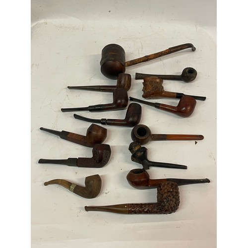 381 - Collection Of Vintage Smoking Pipes.