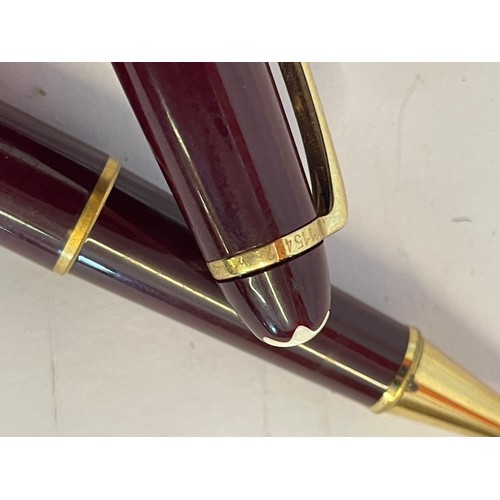 370 - Vintage Mont Blanc Meisterstuck W- Germany 115472 Ball Point Pen.