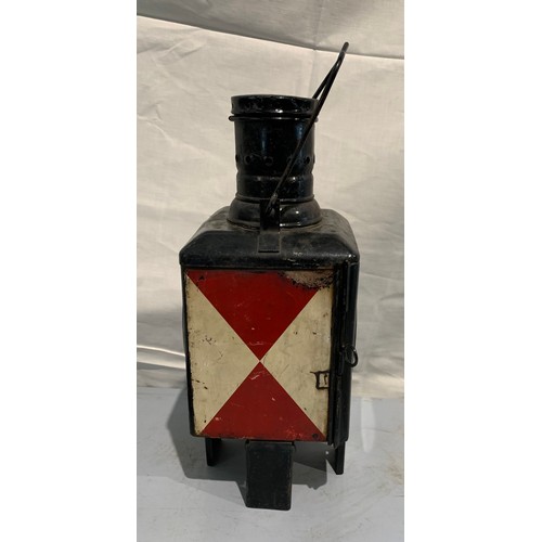 208 - Vintage German Railway Signal Lamp