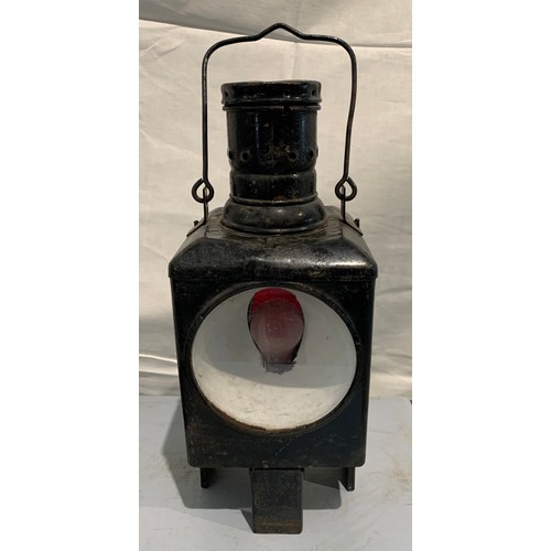 208 - Vintage German Railway Signal Lamp