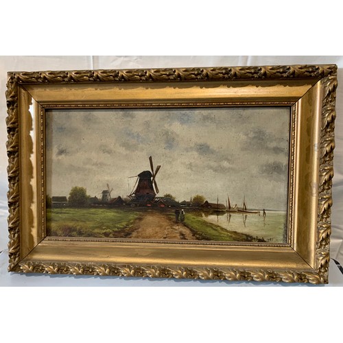 216 - Antique Continental Gilt Framed Landscape Oil On Canvas
65 x 45cms