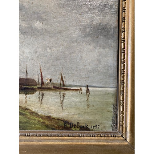 216 - Antique Continental Gilt Framed Landscape Oil On Canvas
65 x 45cms