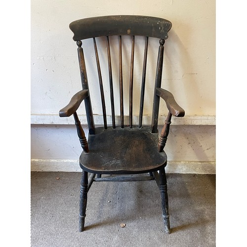 36 - Vintage Stick Back Windsor Chair.