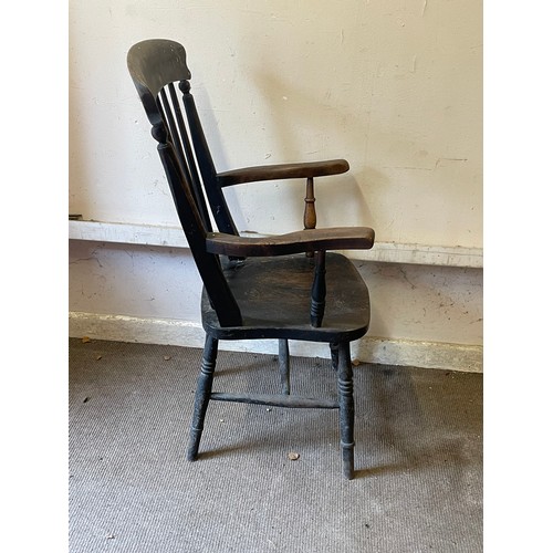 36 - Vintage Stick Back Windsor Chair.