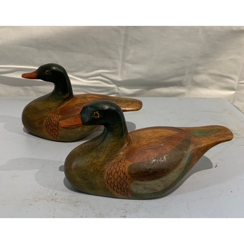 250 - Pair Of Wooden Decoy Ducks
23 cms