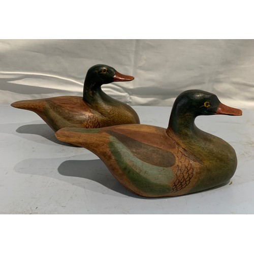 250 - Pair Of Wooden Decoy Ducks
23 cms