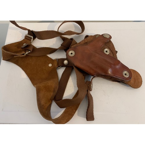 236 - Vintage Leather Shoulder Holster By Price Western Leather Co.