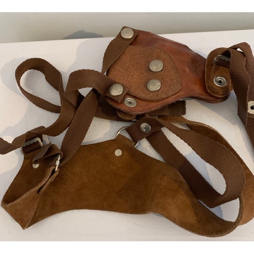 236 - Vintage Leather Shoulder Holster By Price Western Leather Co.