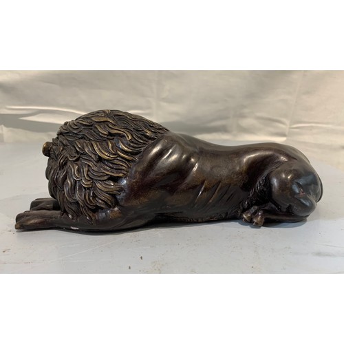 235 - Vintage Bronze Canova Style Lion Statue
23 cms l