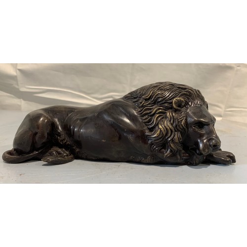 235 - Vintage Bronze Canova Style Lion Statue
23 cms l