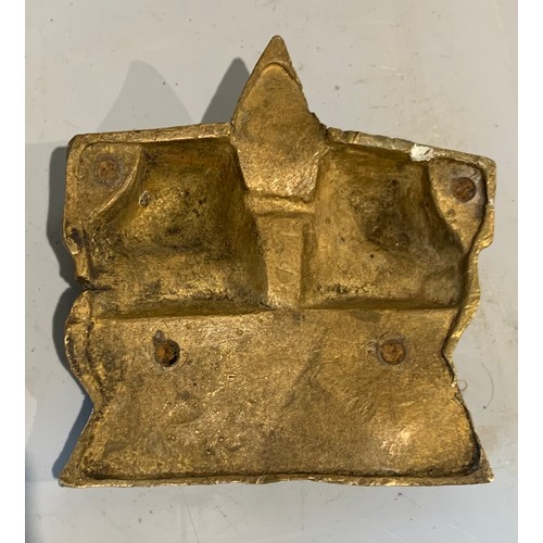 222 - Extremely Rare c1920 French Bronze Car Mascot Ornament Designed By Francois Bazin .It Represents Zep... 