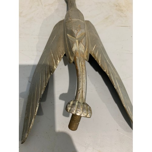 224 - Vintage Flying Stork Style Car Mascot Ornament