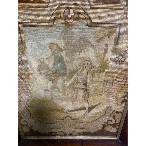 121 - 19thC Walnut Framed Tapestry
47 x 58 cms