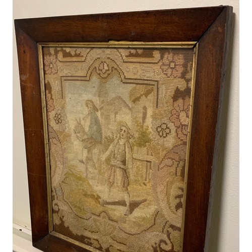 121 - 19thC Walnut Framed Tapestry
47 x 58 cms