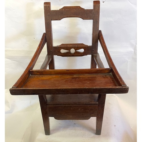 62 - Antique Childs Chair.