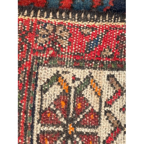 93 - Decorative Hand Made Ground Rug.201 x 135 cms