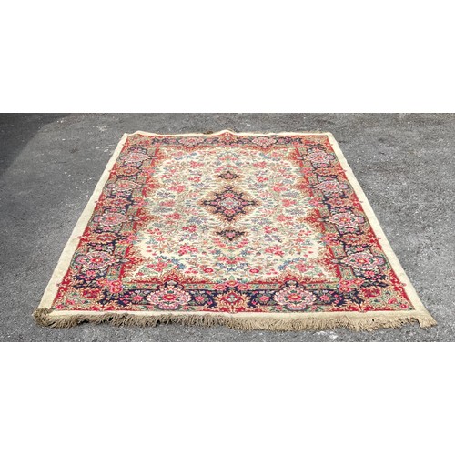 94 - Large Decorative Hand Made Ground Rug. 326 x 210 cms