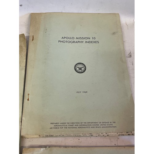 497 - Rare Space Mission NASA Photography Indexes For Apollo 10,12,14 Along With A Journal Of The British ... 